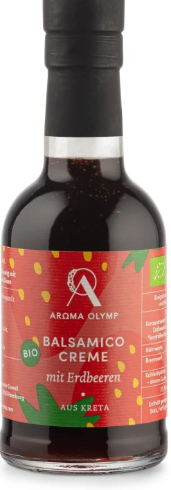 Essig * Aroma Olymp Bio-Balsamico-Creme mit Erdbeeren