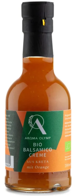 Essig * Aroma Olymp Bio-Balsamico-Creme mit Orange