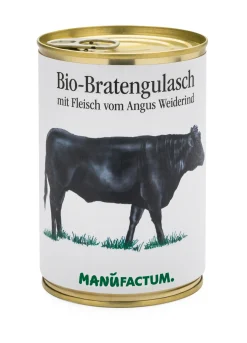 Fertiggerichte * Manufactum Bio-Bratengulasch mit Fleisch vom Angus-Weiderind