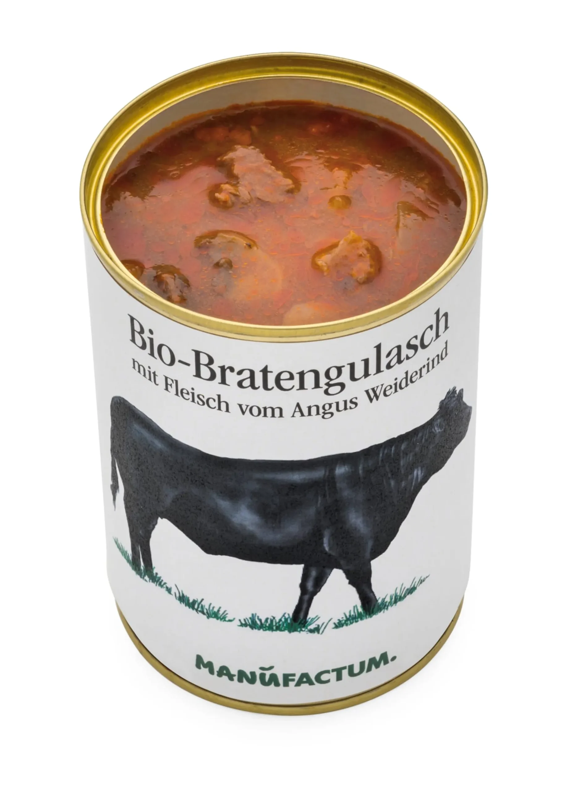 Fertiggerichte * Manufactum Bio-Bratengulasch mit Fleisch vom Angus-Weiderind