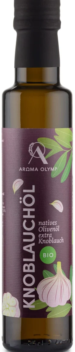 Speiseöle|Olivenöle * Aroma Olymp Bio-Knoblauch-Olivenöl
