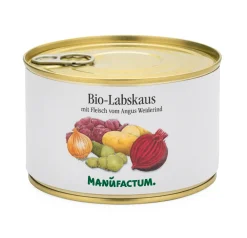 Fertiggerichte|Fleischkonserven * Manufactum Bio-Labskaus mit Fleisch vom Angus-Weiderind