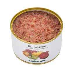Fertiggerichte|Fleischkonserven * Manufactum Bio-Labskaus mit Fleisch vom Angus-Weiderind