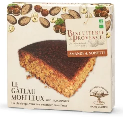 Gebäck * Biscuiterie de Provence Bio-Mandelkuchen mit Haselnüssen