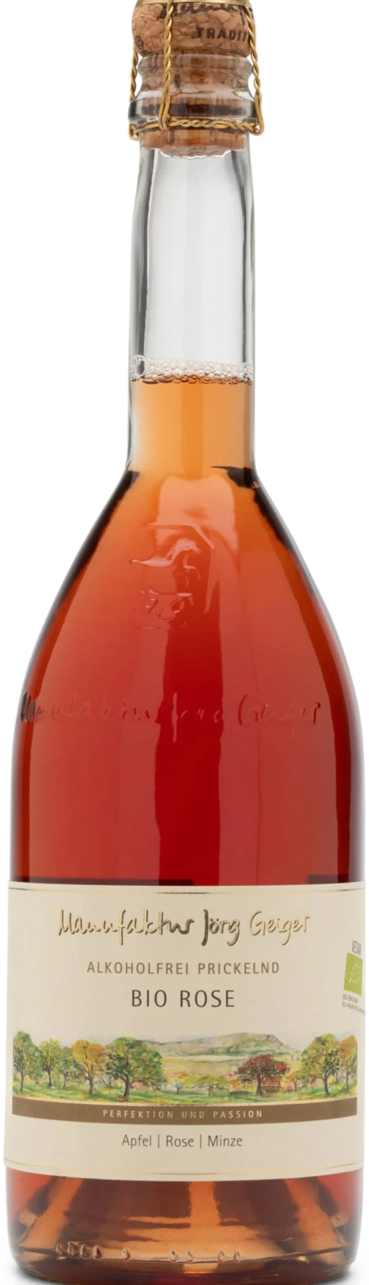 Sekt|Weine * Manufaktur Jörg Geiger Bio-Rosé alkoholfrei