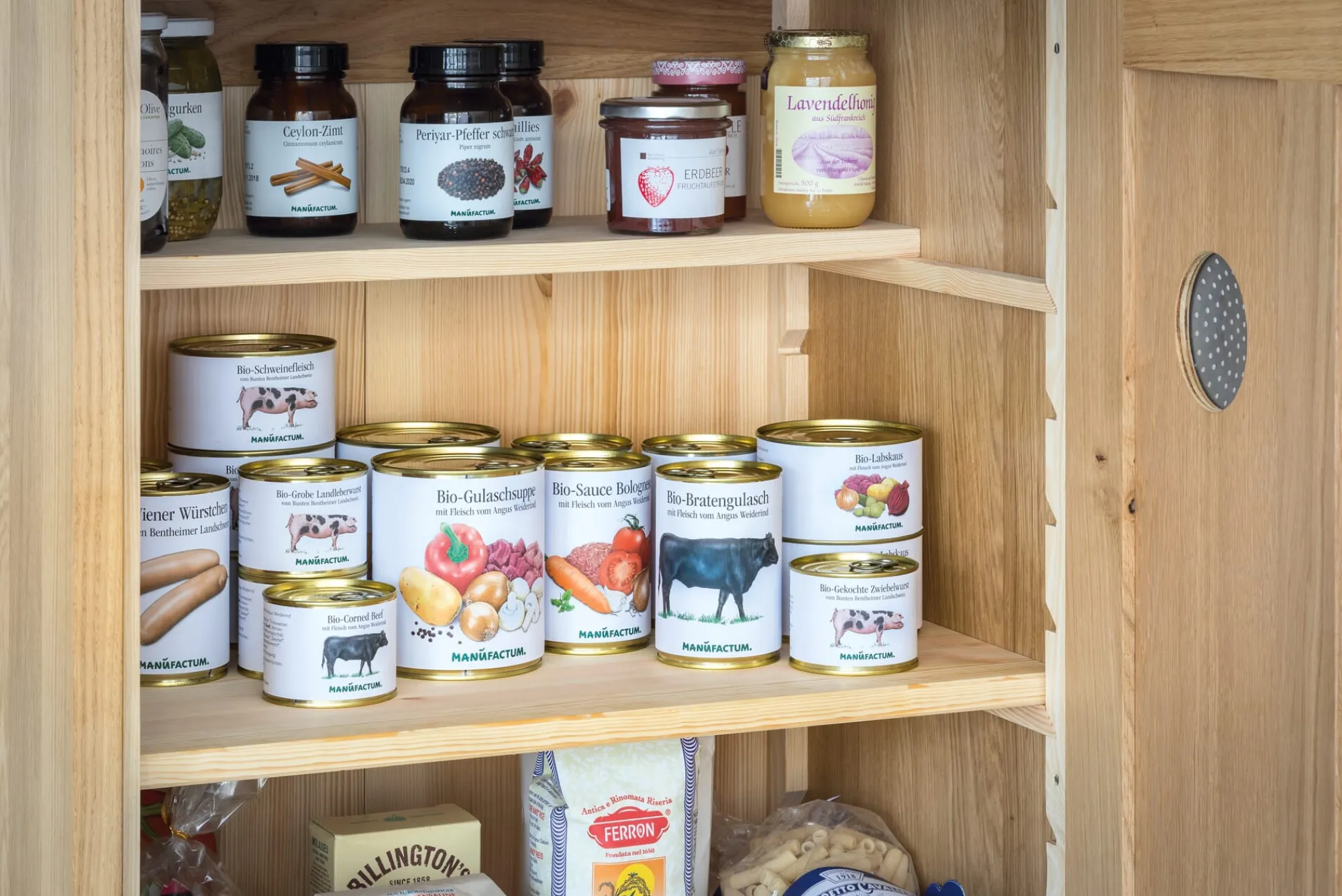 Saucen & Dressings * Manufactum Bio-Sauce Bolognese mit Fleisch vom Angus-Weiderind