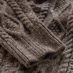 Pullover * Black Sheep Aran-Puover Braun