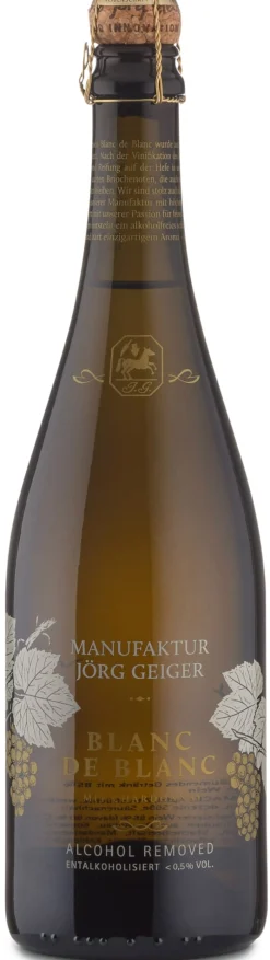 Weine * Manufaktur Jörg Geiger Blanc de Blancs alkoholfrei