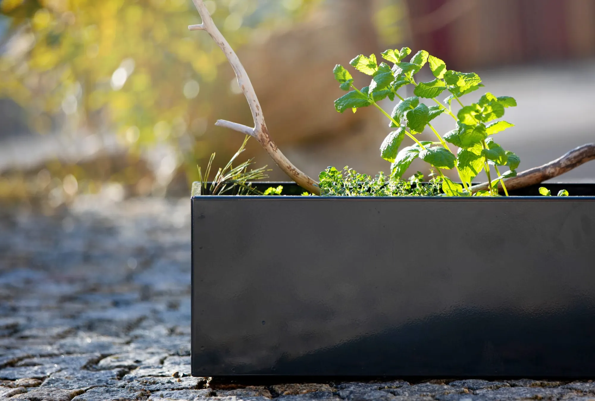 Blumenbänke & -Kästen|Pflanzgefäße * industriestil Blumenkasten Stahl Anthrazit