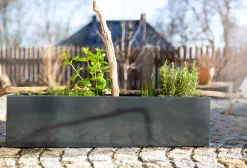 Blumenbänke & -Kästen|Pflanzgefäße * industriestil Blumenkasten Stahl Anthrazit