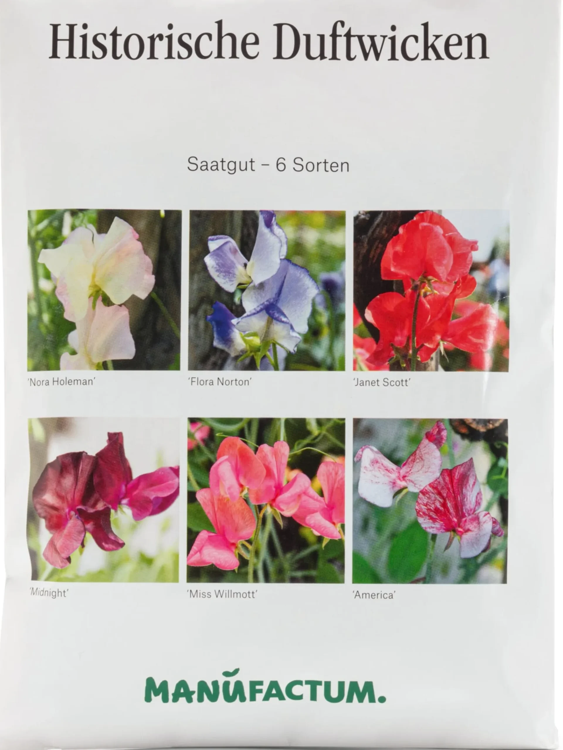 Blumensamen * Manufactum Blumensamen Historische Duftwicken