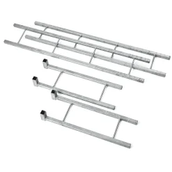 Kamin- & Ofenzubehör|Brennholzbearbeitung * Manufactum Brennholzregal Stahl verzinkt