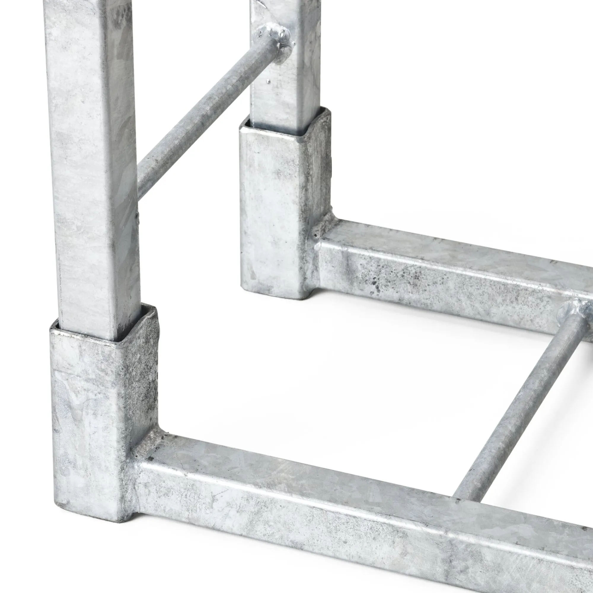 Kamin- & Ofenzubehör|Brennholzbearbeitung * Manufactum Brennholzregal Stahl verzinkt