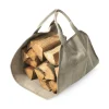 Kamin- & Ofenzubehör|Brennholzbearbeitung * Manufactum Brennholztasche Leinen