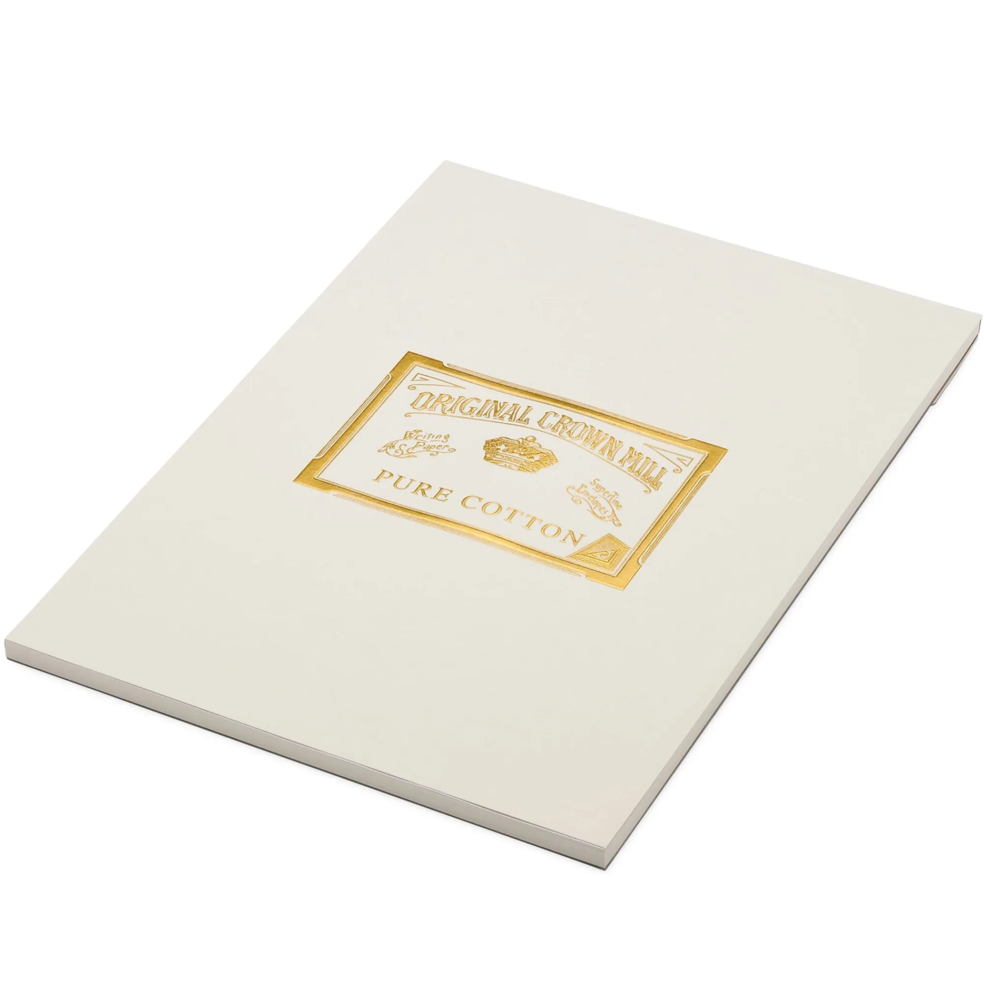 Briefpapier|Papeterie * Crown Mill Briefblock A4