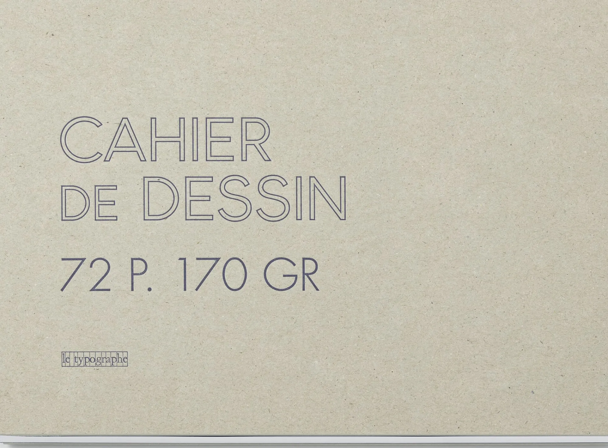 Papeterie * Le Typographe Brüsseler Skizzenbuch