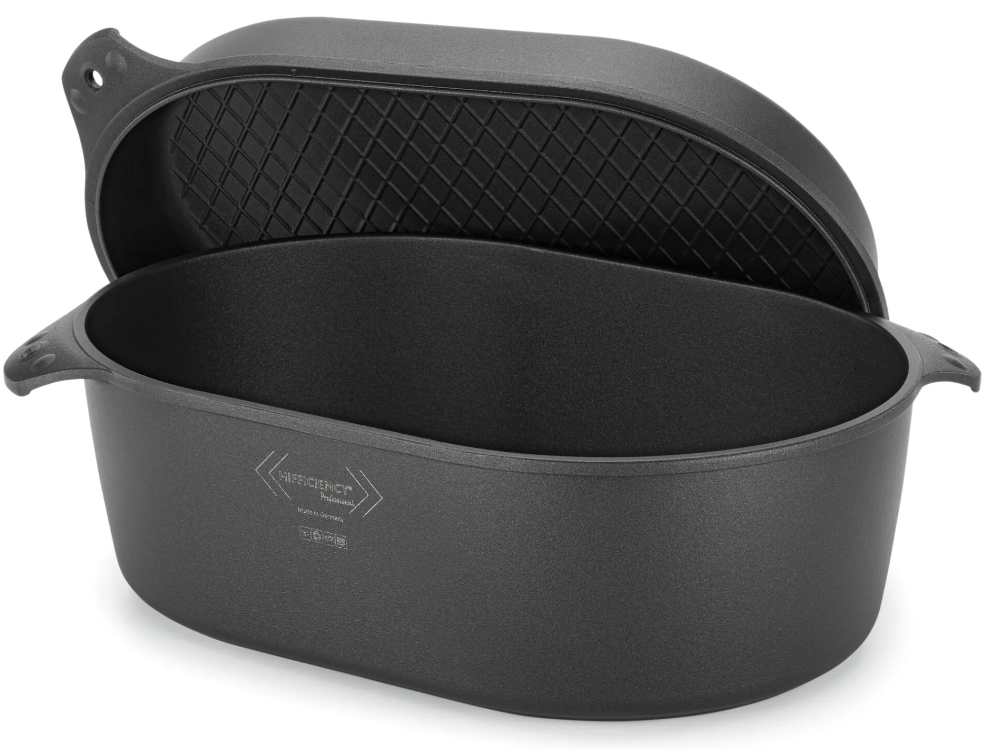 Bräter|Töpfe * Hifficiency Bräter mit Grilldeckel ®