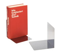 Bibliothek & Lesen * Huss Buchstütze Edelstahl