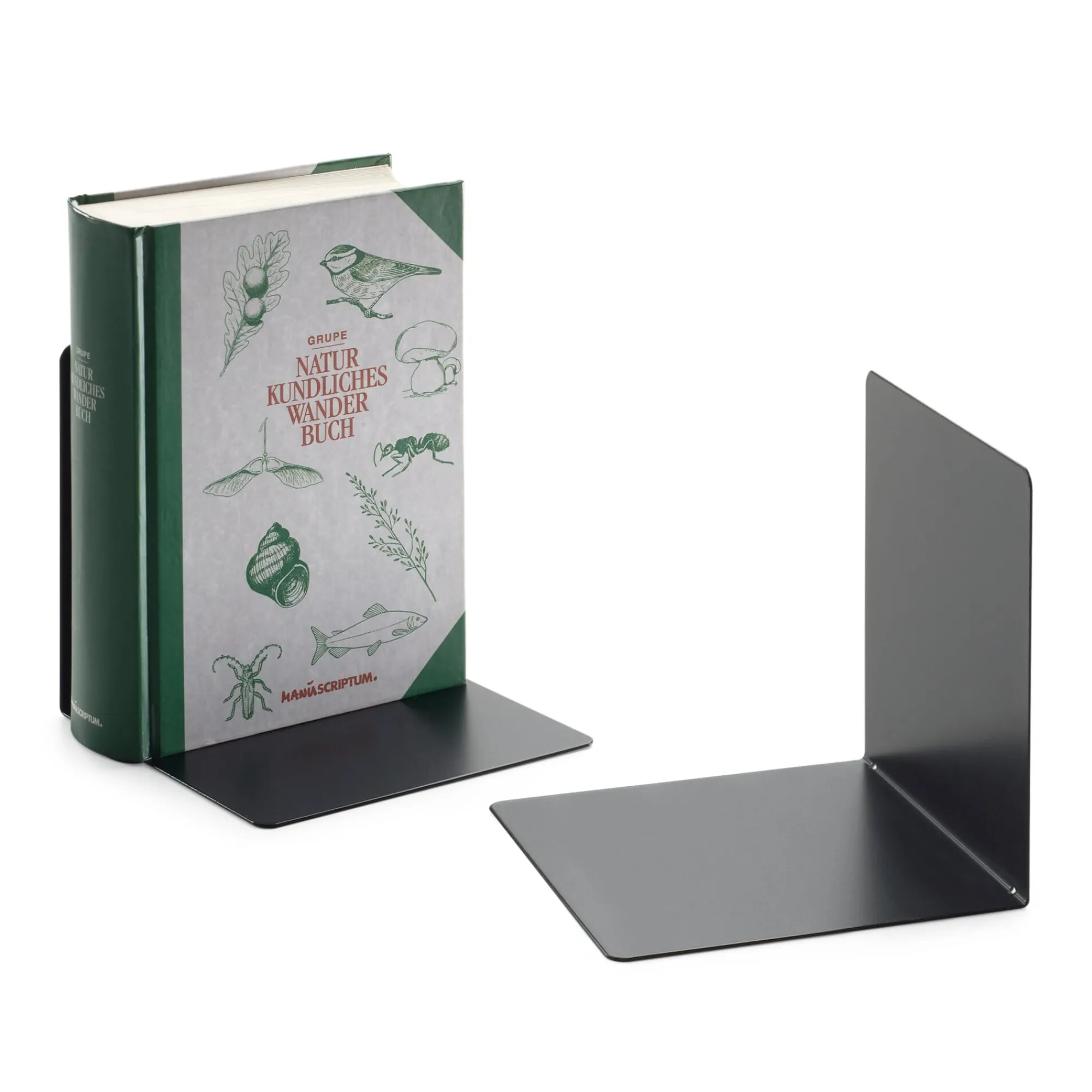 Bibliothek & Lesen * Huss Buchstütze Stahlblech