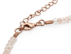 Schmuck * Guthmann Collier Rosenquarz, Rosé