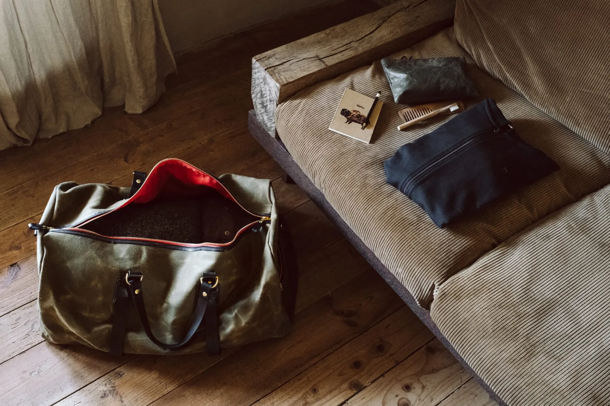 Reisetaschen * Croots Reisetasche Oliv