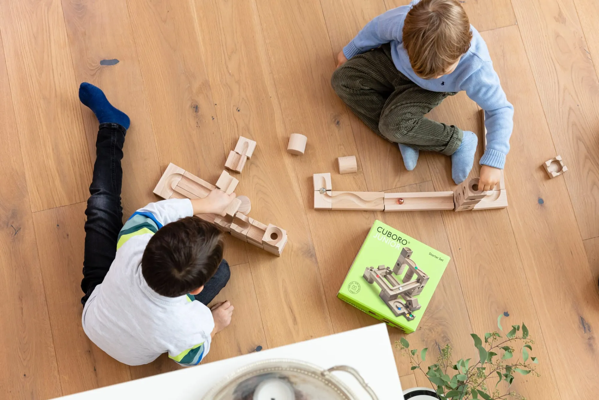 Holzspielzeug|Konstruktionsspiele * Cuboro ® Baukasten Junior