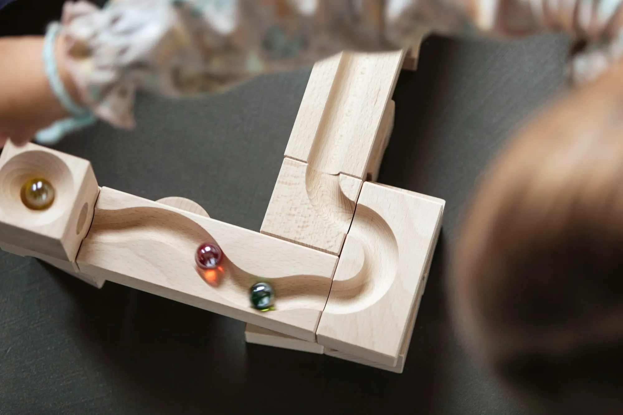 Holzspielzeug|Konstruktionsspiele * Cuboro ® Baukasten Junior