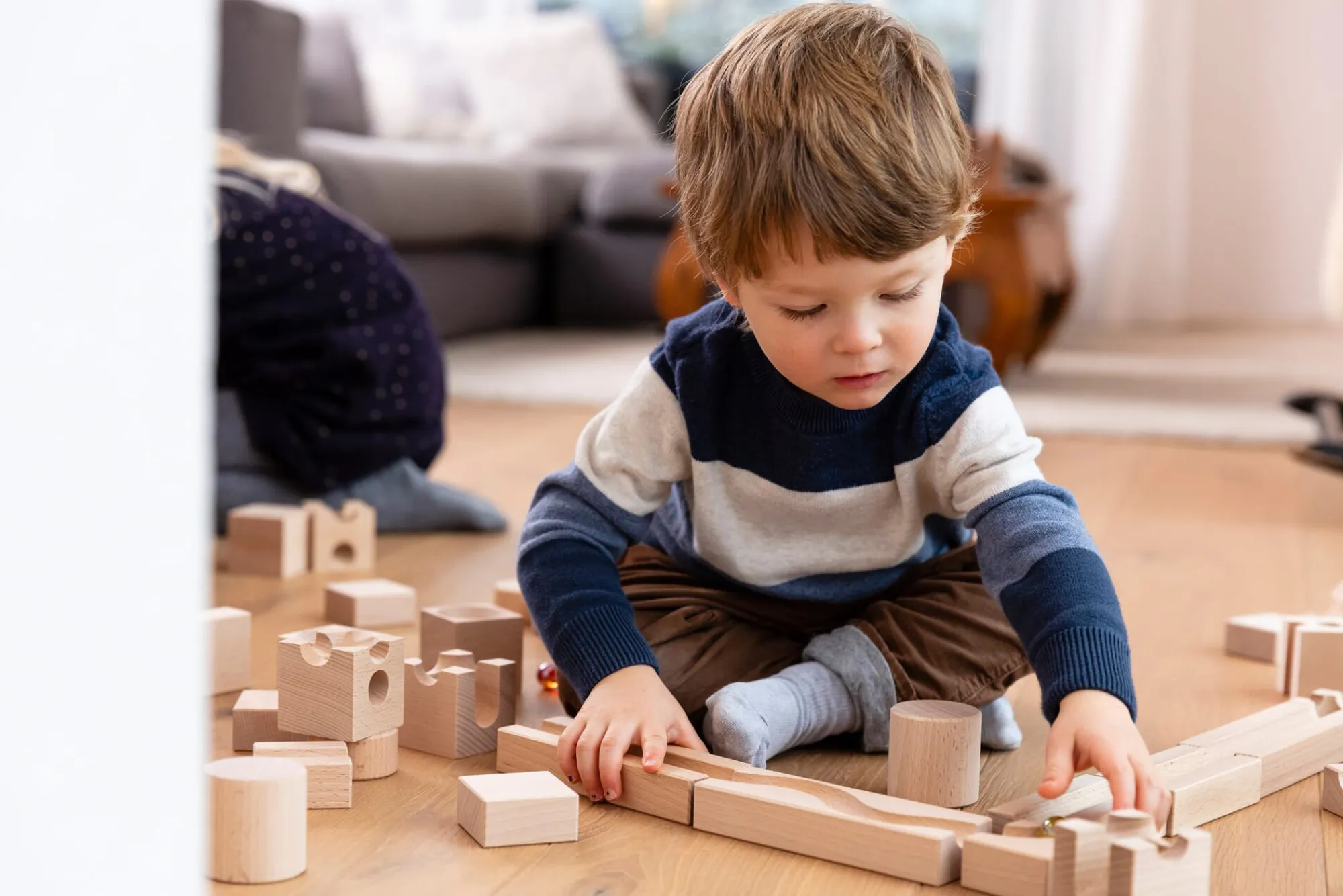 Holzspielzeug|Konstruktionsspiele * Cuboro ® Baukasten Junior