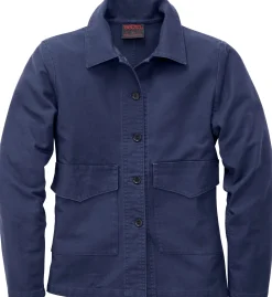 Jacken * Vetra Damen-Baumwolljacke Dunkelblau