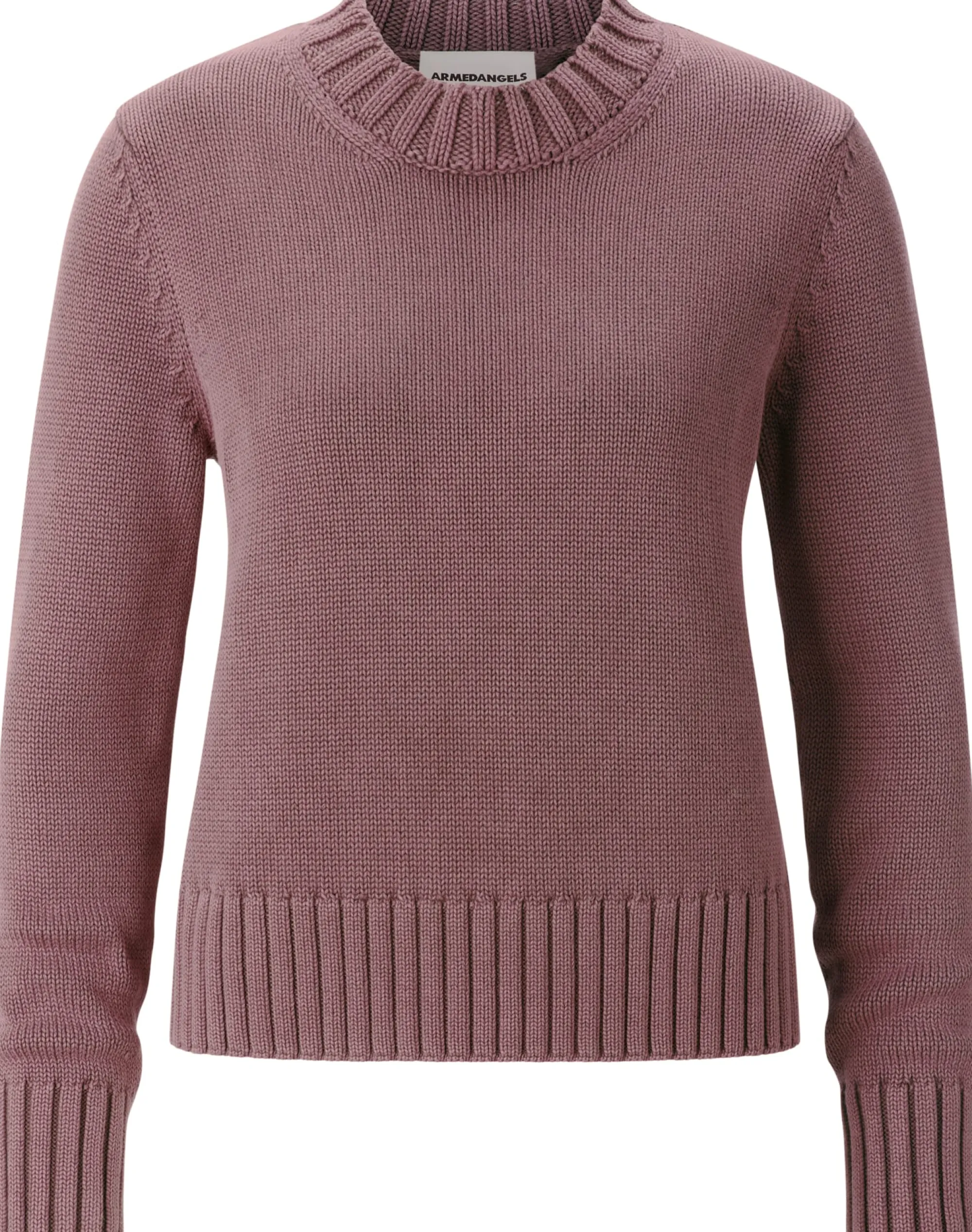 Pullover * Armedangels Daen-Bauwollpullover Mauve