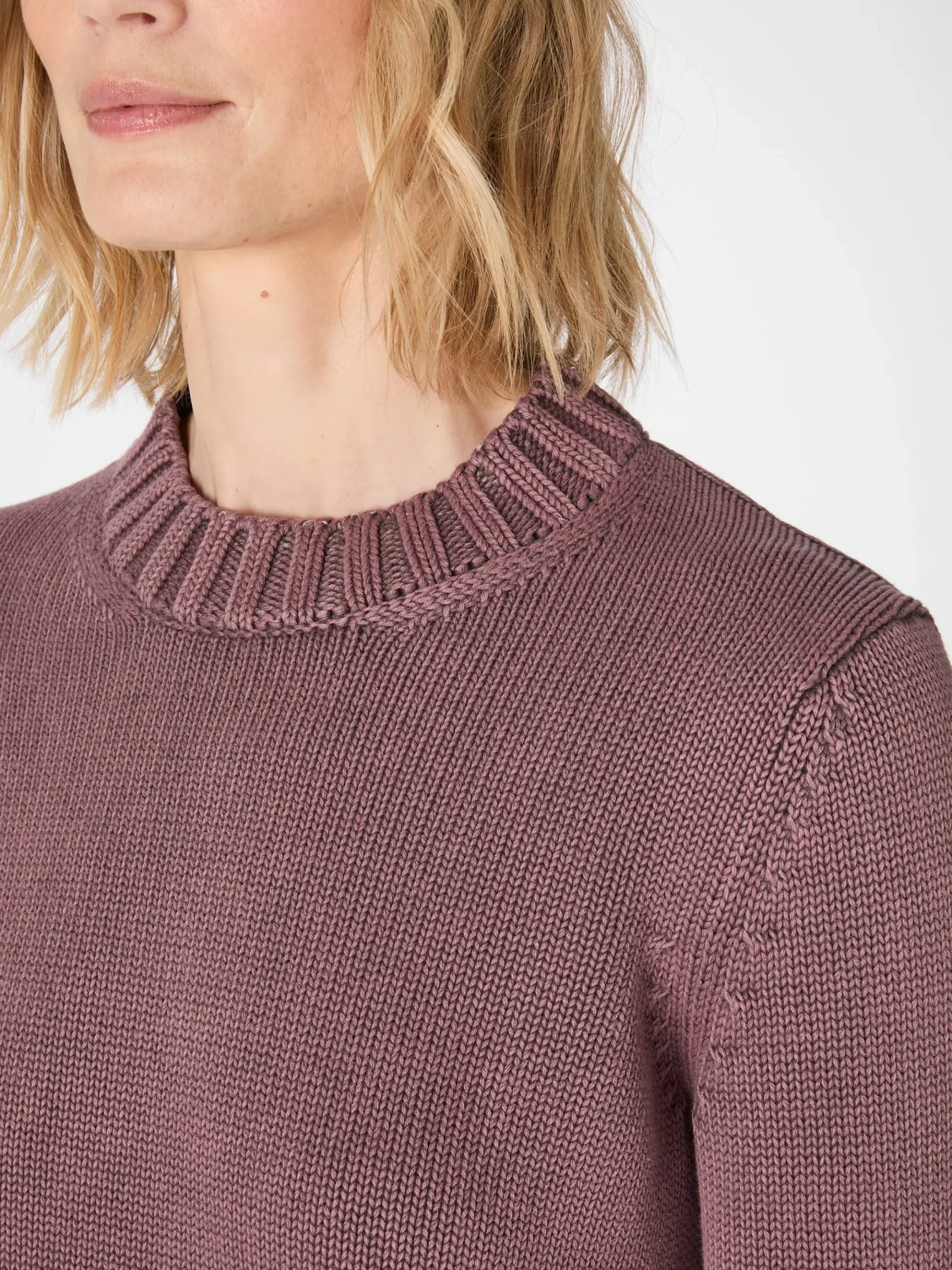 Pullover * Armedangels Daen-Bauwollpullover Mauve