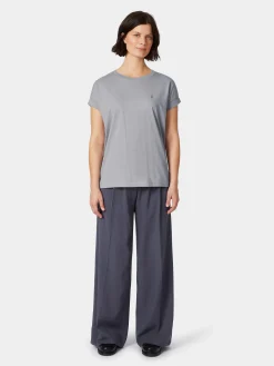 Shirts & Tops * Armedangels Daen-Bauwollshirt Blaugrau