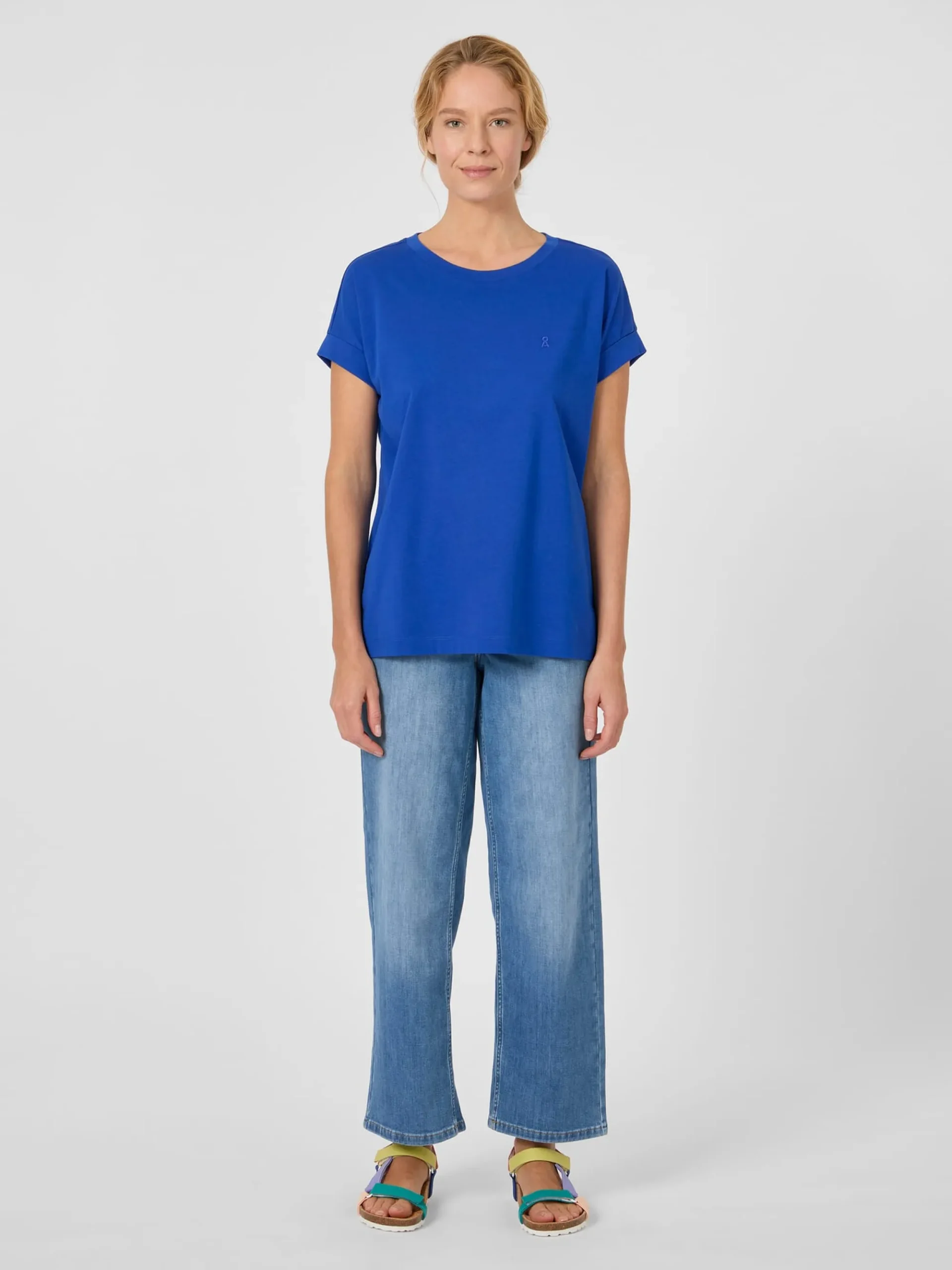 Shirts & Tops * Armedangels Daen-Bauwohirt Blau