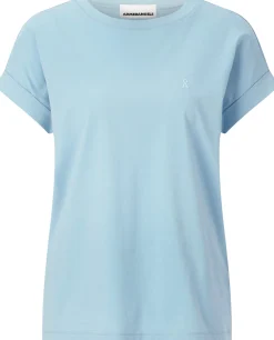 Shirts & Tops * Armedangels Daen-Bauwohirt Hellblau