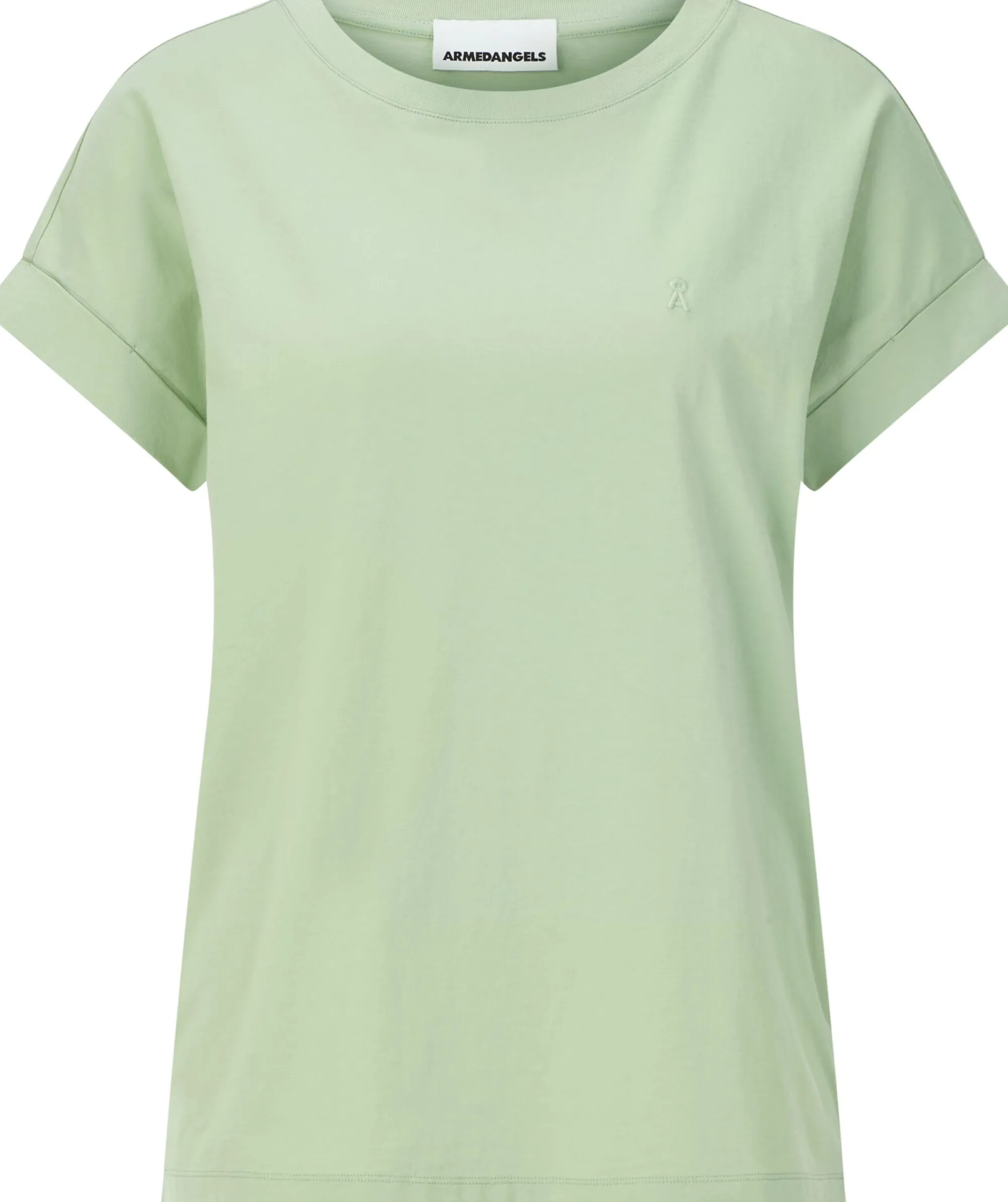 Shirts & Tops * Armedangels Daen-Bauwohirt Hellgrün