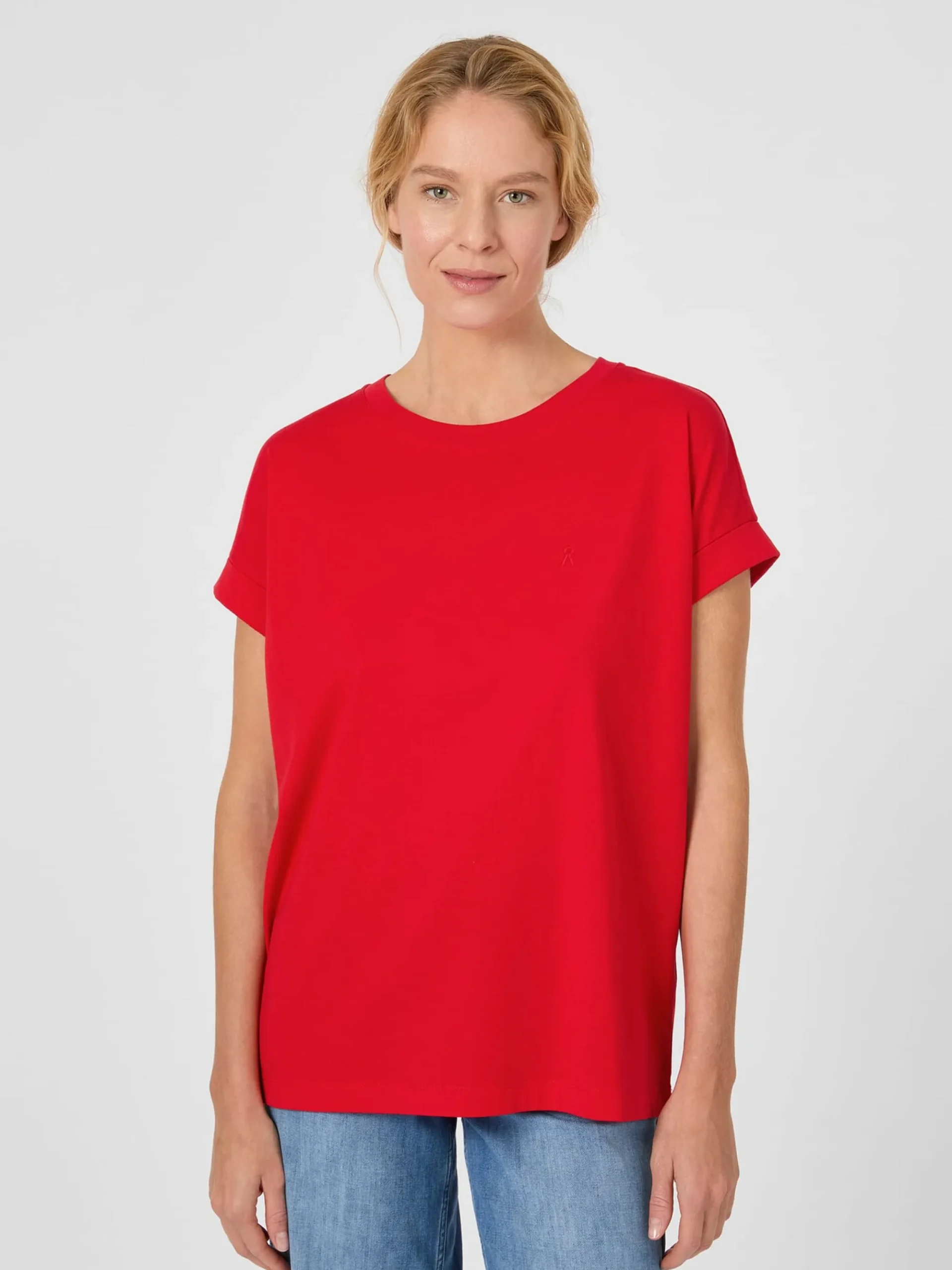 Shirts & Tops * Armedangels Daen-Bauwohirt Rot