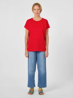 Shirts & Tops * Armedangels Daen-Bauwohirt Rot