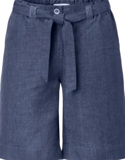 Hosen * Manufactum Damen-Bermudahose Blau