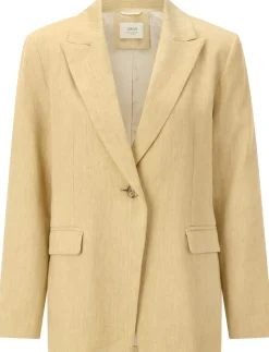Blazer & Westen * LANIUS Damenblazer Leinenmix