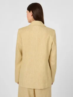 Blazer & Westen * LANIUS Damenblazer Leinenmix