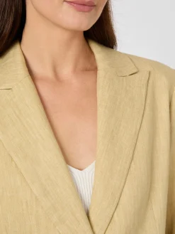 Blazer & Westen * LANIUS Damenblazer Leinenmix