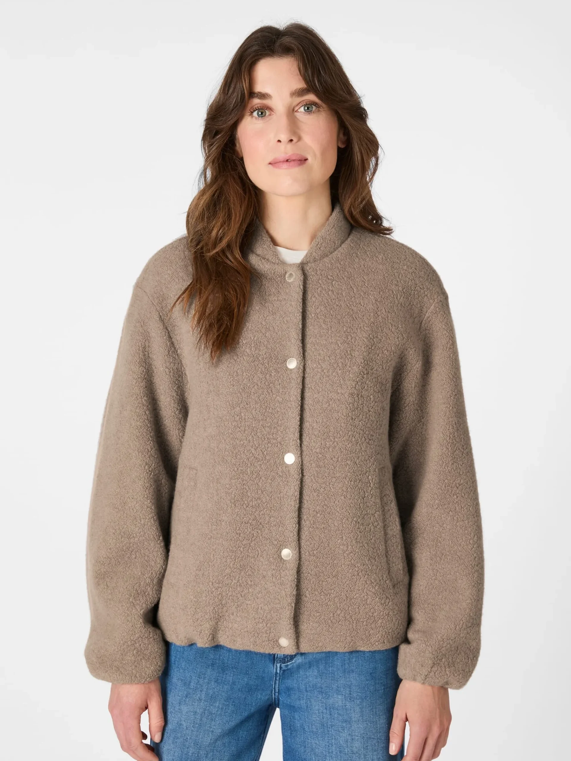 Jacken * LangerChen Damenbouon Taupe