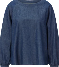 Blusen * CARE BY ME Daenbue Bauwoe Denimblau