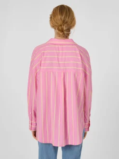 Blusen * LANIUS Damenbluse gestreift Rosa