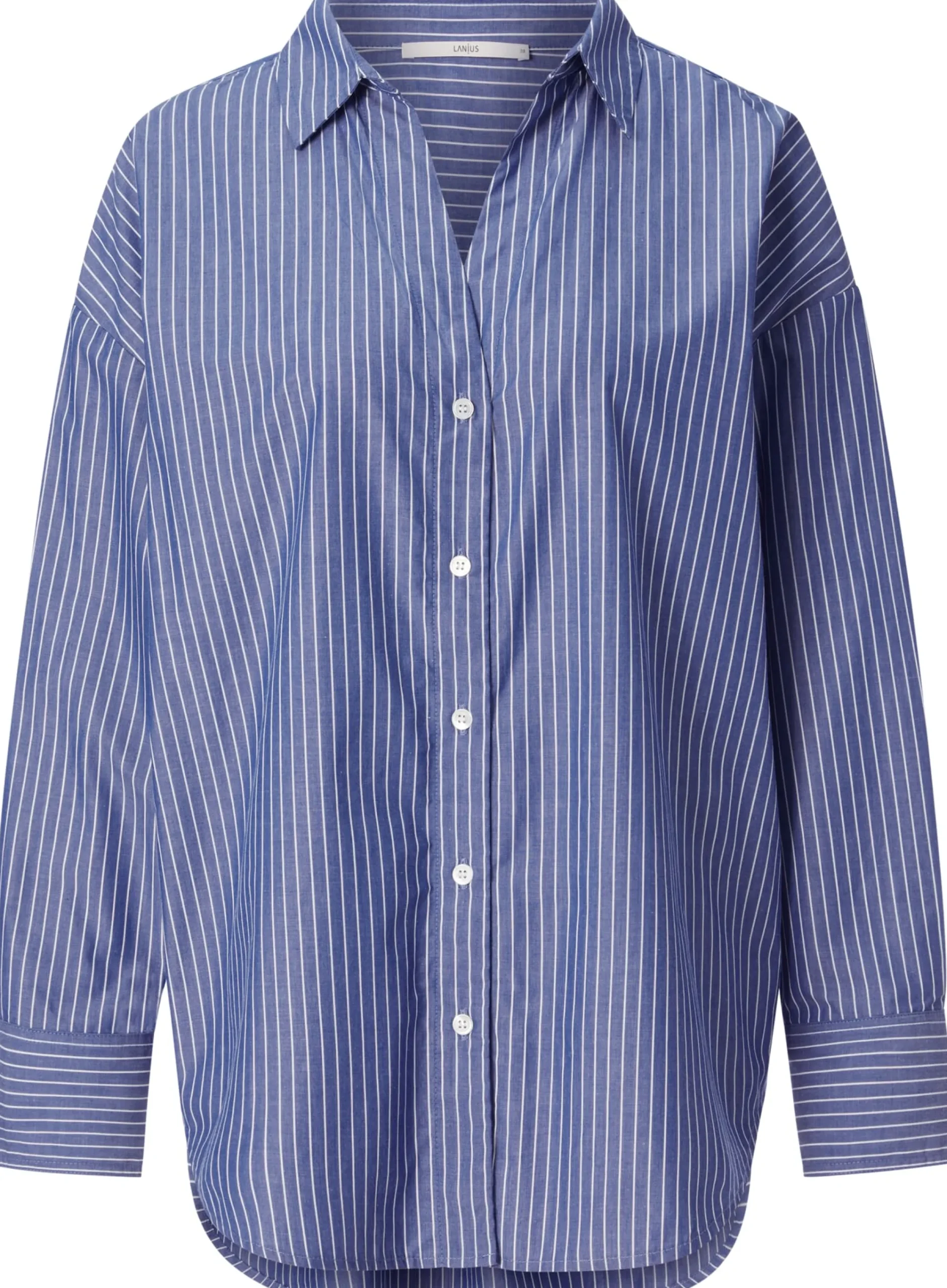 Blusen * LANIUS Damenbluse gestreift Blau