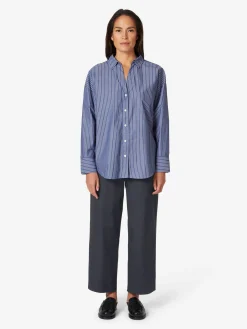 Blusen * LANIUS Damenbluse gestreift Blau