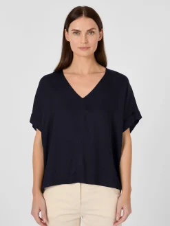 Blusen * LANIUS Damenbluse Kurzarm