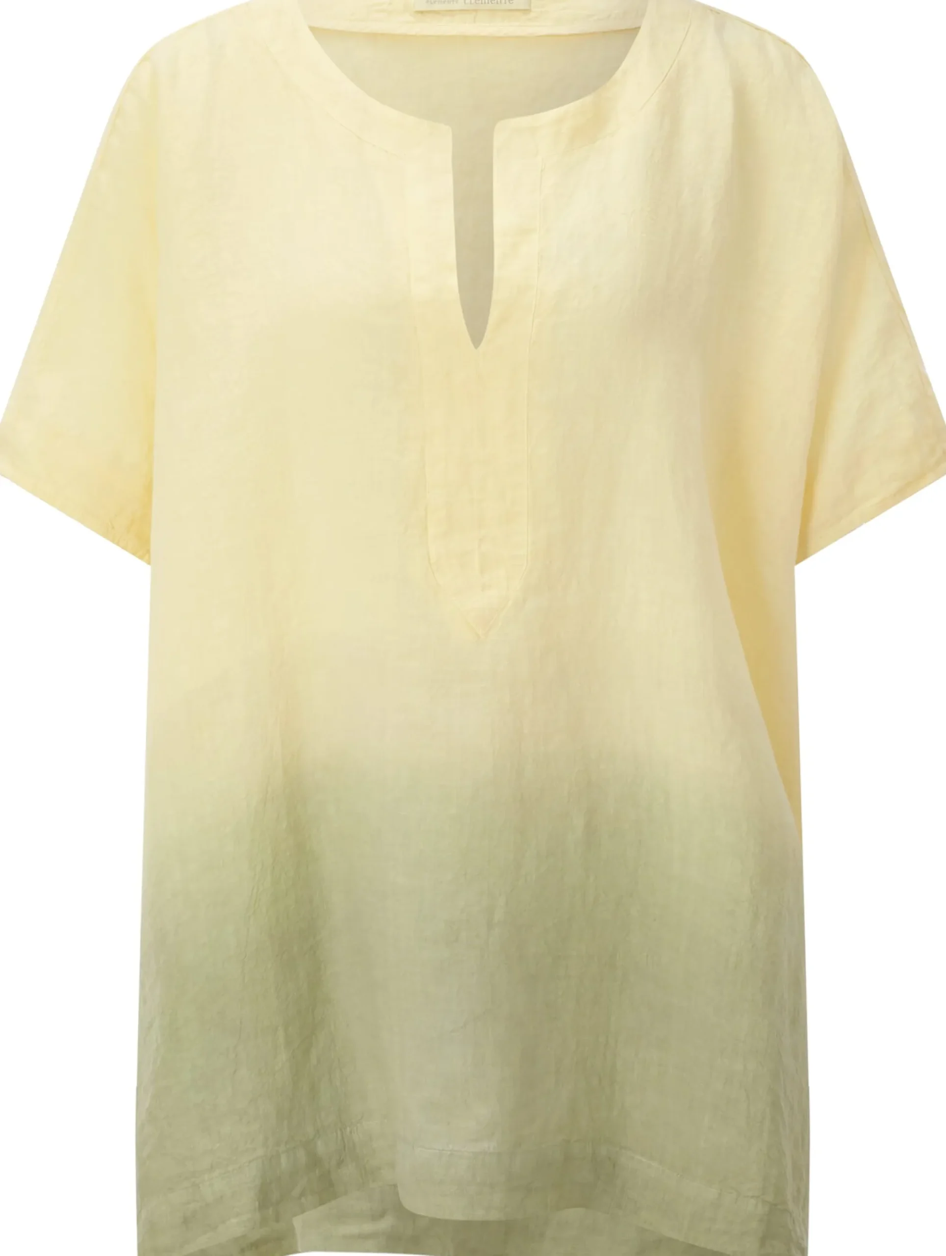 Blusen * Elemente Clemente Damenbluse Leinen Batik
