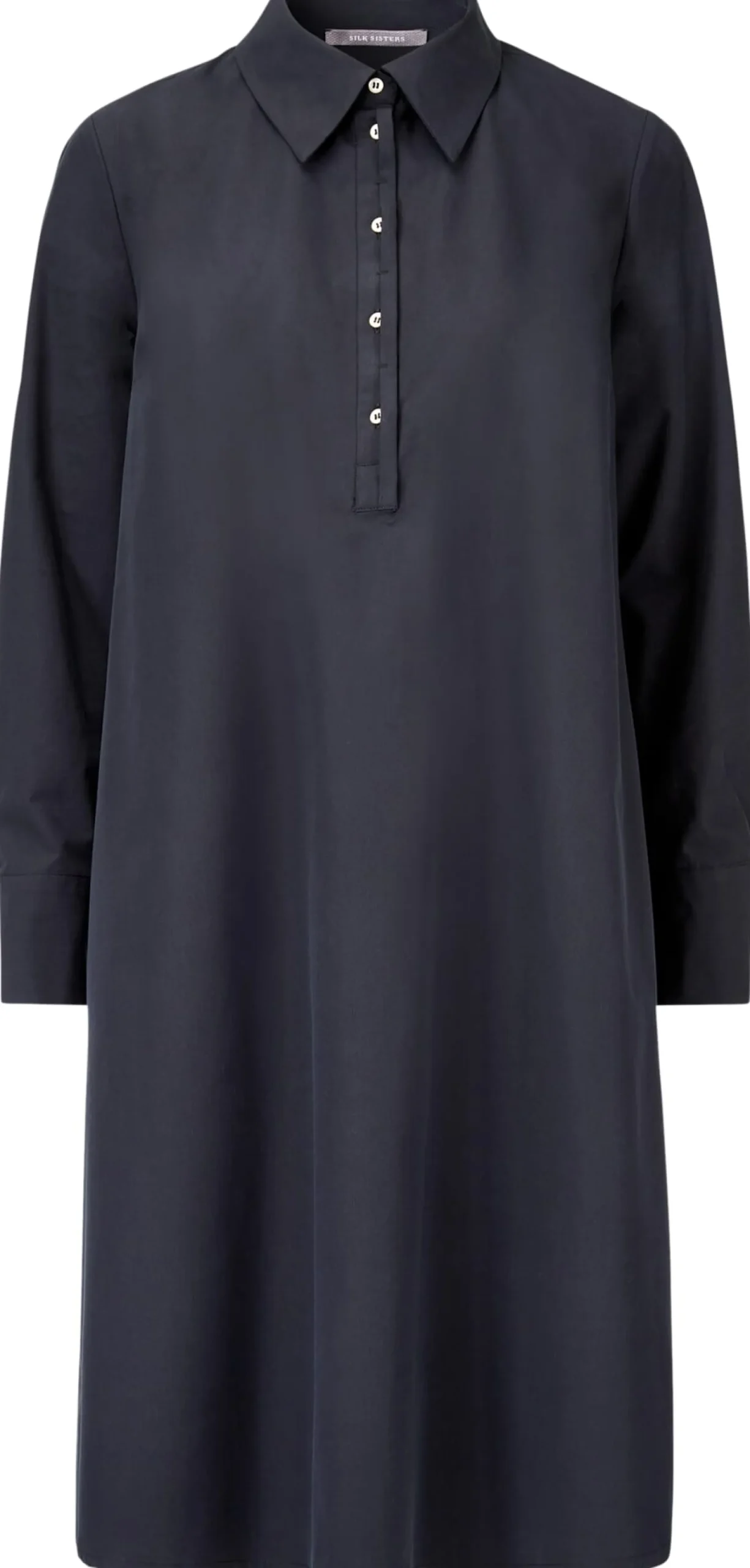 Kleider * Manufactum Damen-Blusenkleid Schwarz