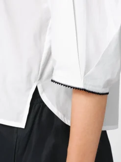 Shirts & Tops * Christiane Strobel Daen-Buenhirt Naturweiß